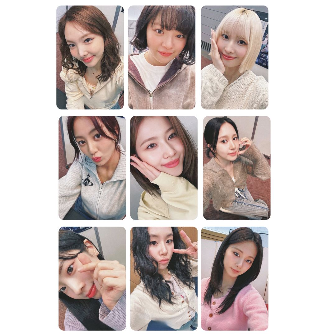 Twice &#39;Dive Fansign&#39; Photocard Set!