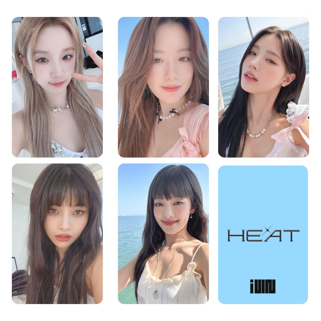 I-DLE &#39;Special EP [HEAT] Special Selfie&#39; Photocard Set!