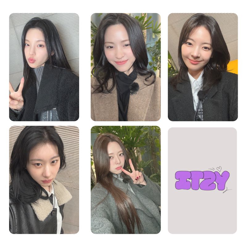 ITZY &#39;ITZZZ Selca&#39; Photocard Set!