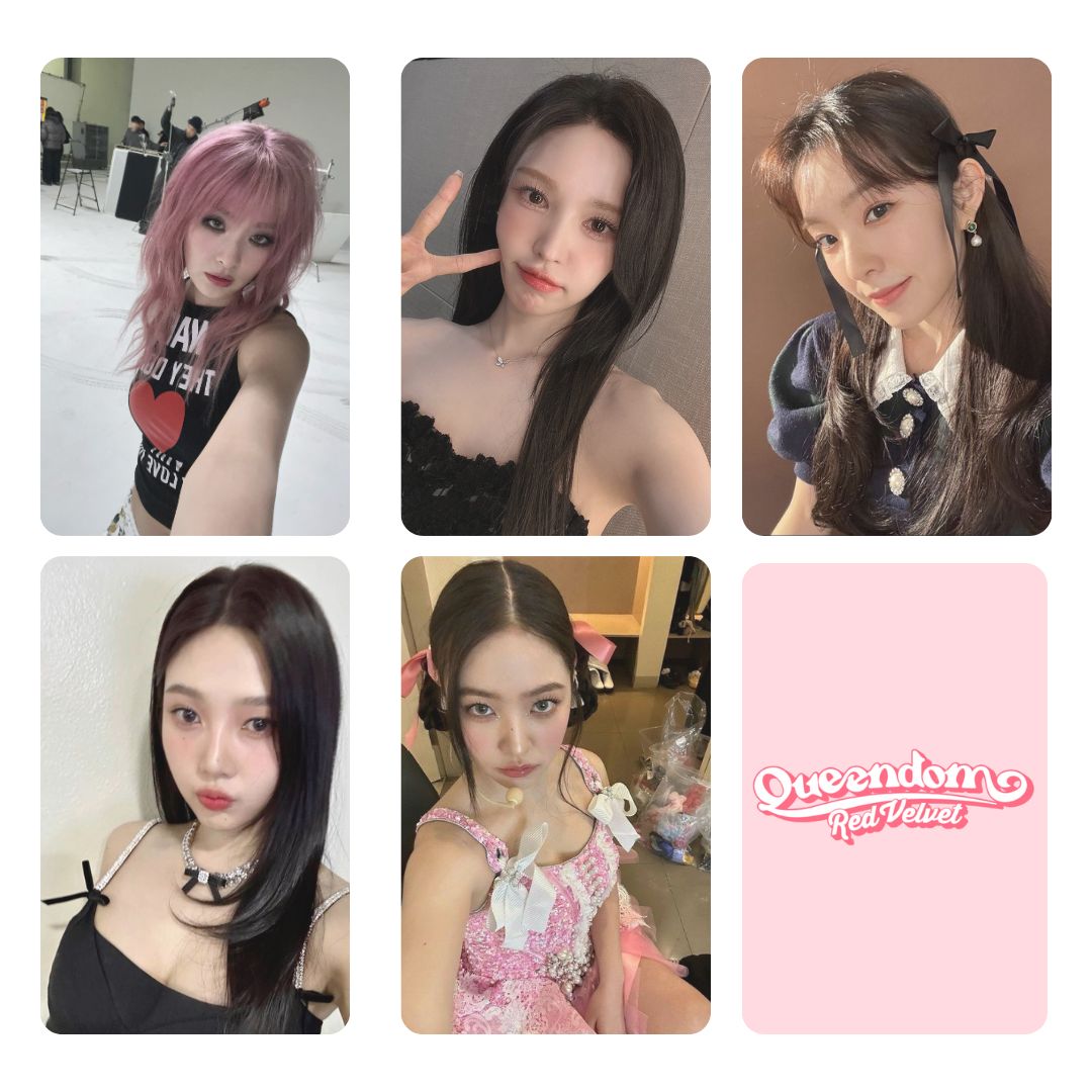Red Velvet &#39;Random Selca&#39; Photocard Set!