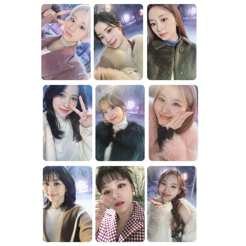 Twice &#39;211121 - Twice Staff Blog&#39; Photocard Set!