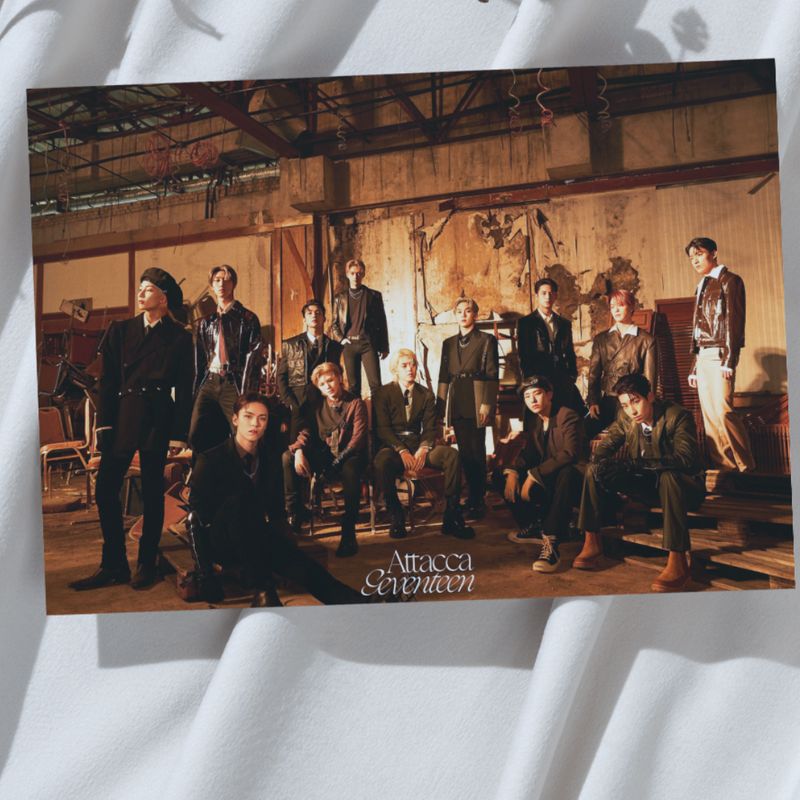 Seventeen &#39;Attaca&#39; A3 Poster!