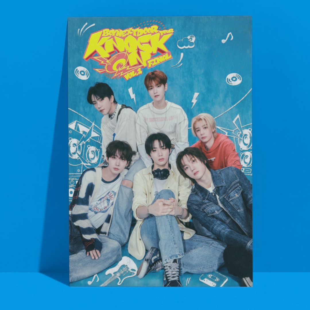 BOYNEXTDOOR &#39;Knock On Vol.1 Tour&#39; Group A3 Poster!