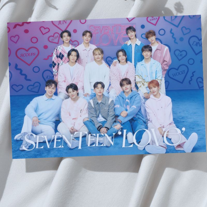 Seventeen &#39;LOVE - Fanmeeting in Japan&#39; A3 Poster!