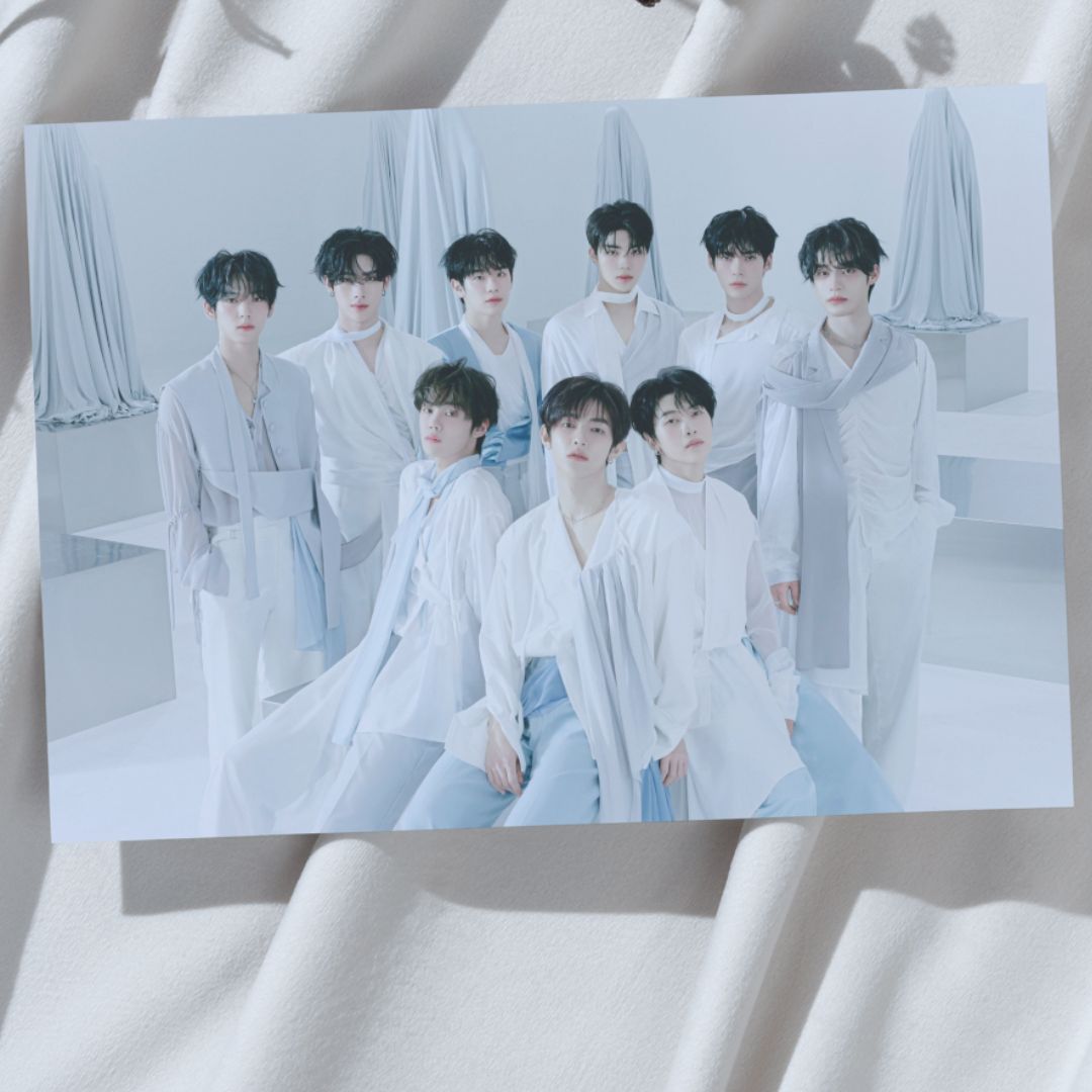 Zerobaseone &#39;Blue Paradise Ver.1&#39; Group A3 Poster!