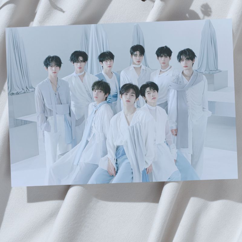 Zerobaseone &#39;Blue Paradise Ver.1&#39; Group A3 Poster!