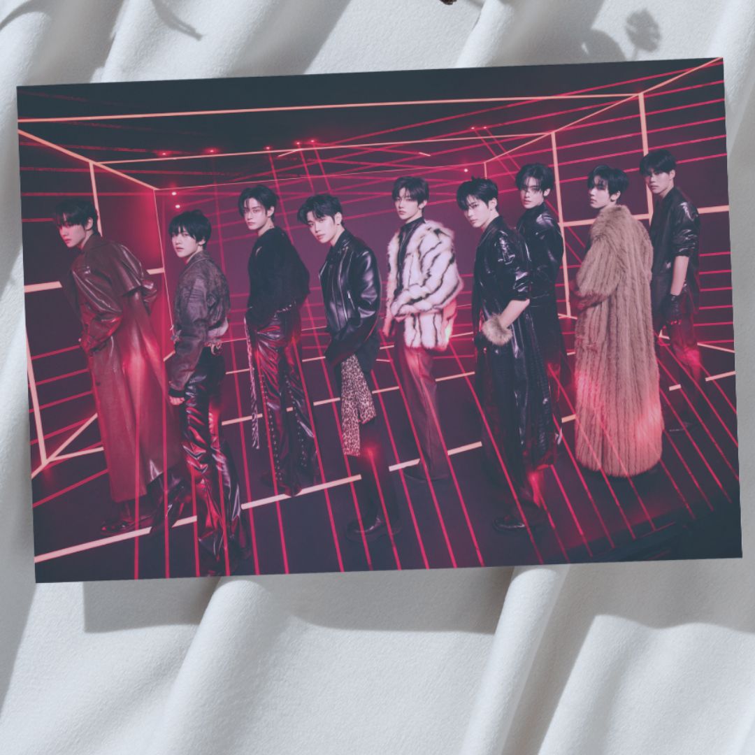 Zerobaseone &#39;Blue Paradise Ver.2&#39; Group A3 Poster!