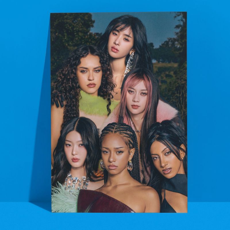 Katseye &#39;Beautiful Chaos Ver-2&#39; A3 Group Poster!
