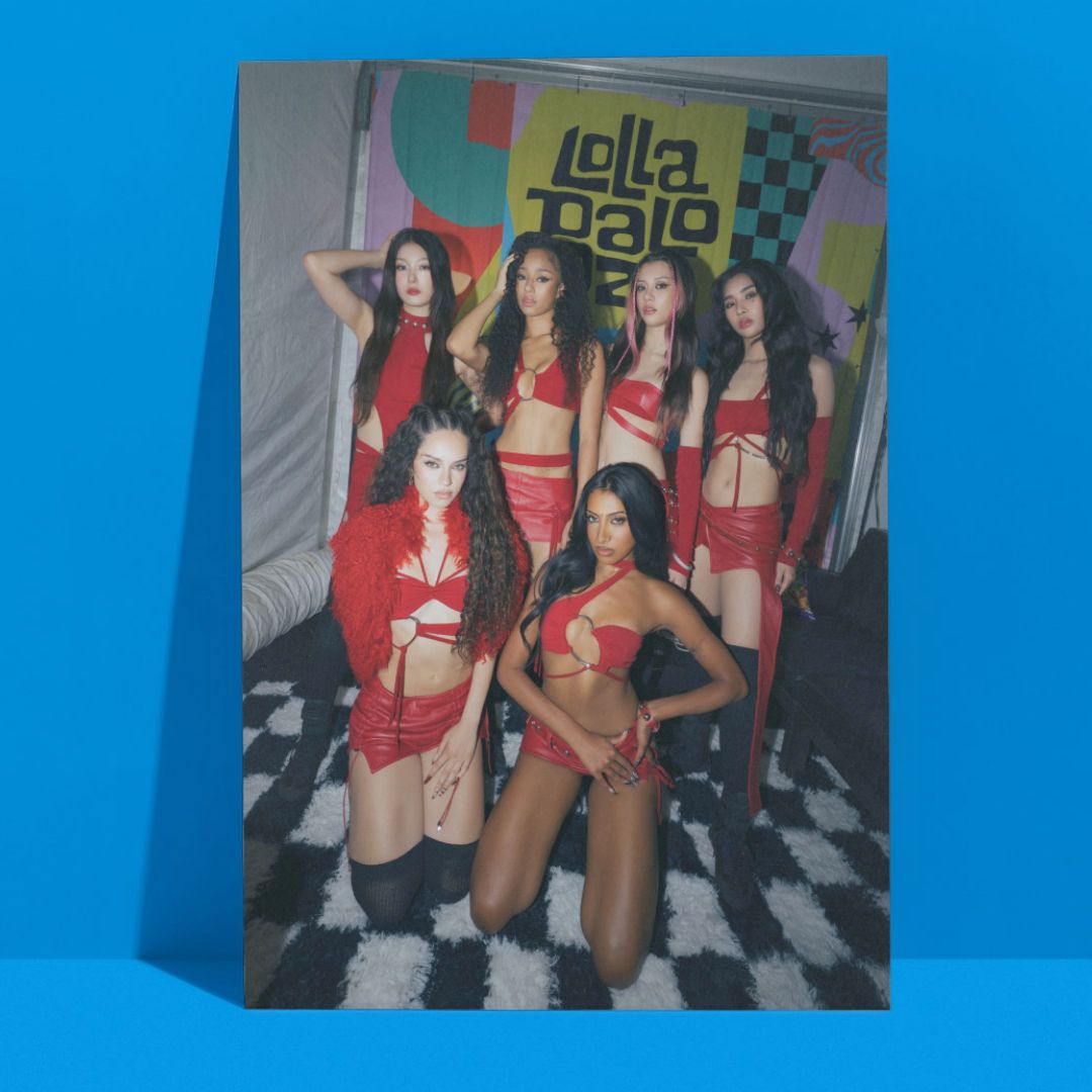 Katseye &#39;Lollapalooza&#39; A3 Group Poster!
