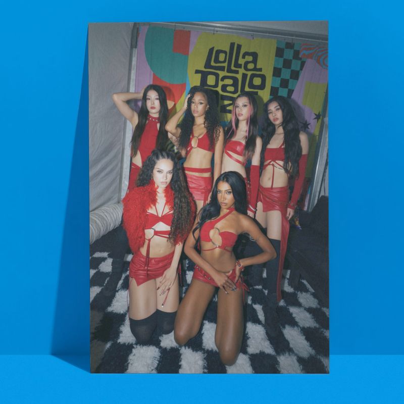 Katseye &#39;Lollapalooza&#39; A3 Group Poster!