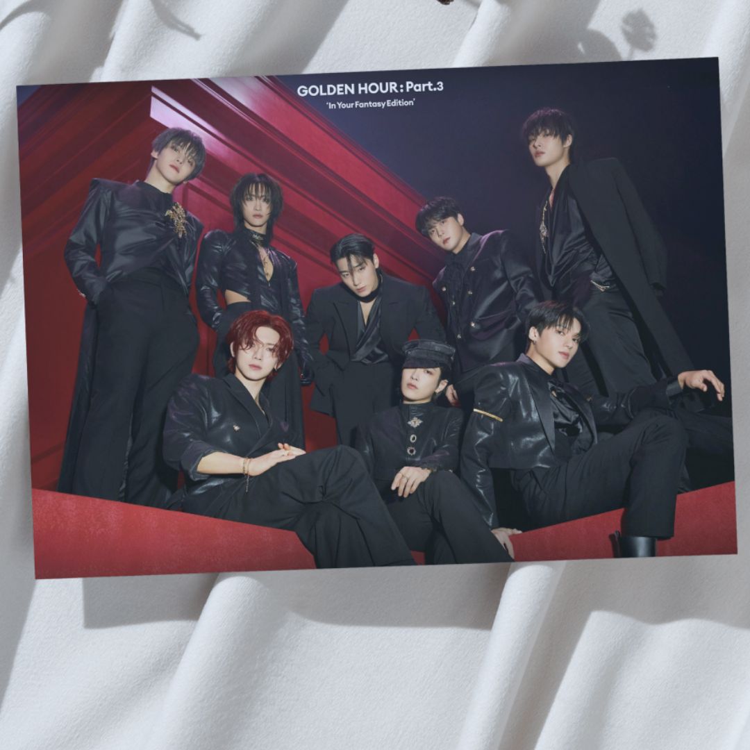 Ateez &#39;Golden Hour Part.3 - In Your Fantasy&#39; A3 Group Poster!