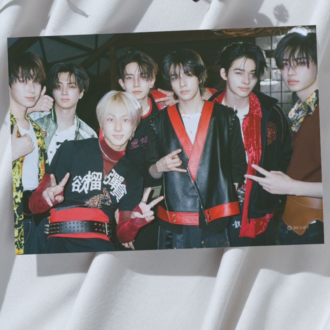 Enhypen &#39;Bad Desire : Unleash Ver-1&#39; A3 Group Poster!