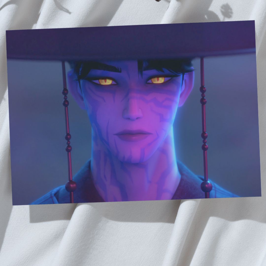 K-pop Demon Hunters Jinu Ver-2 A3 Poster!