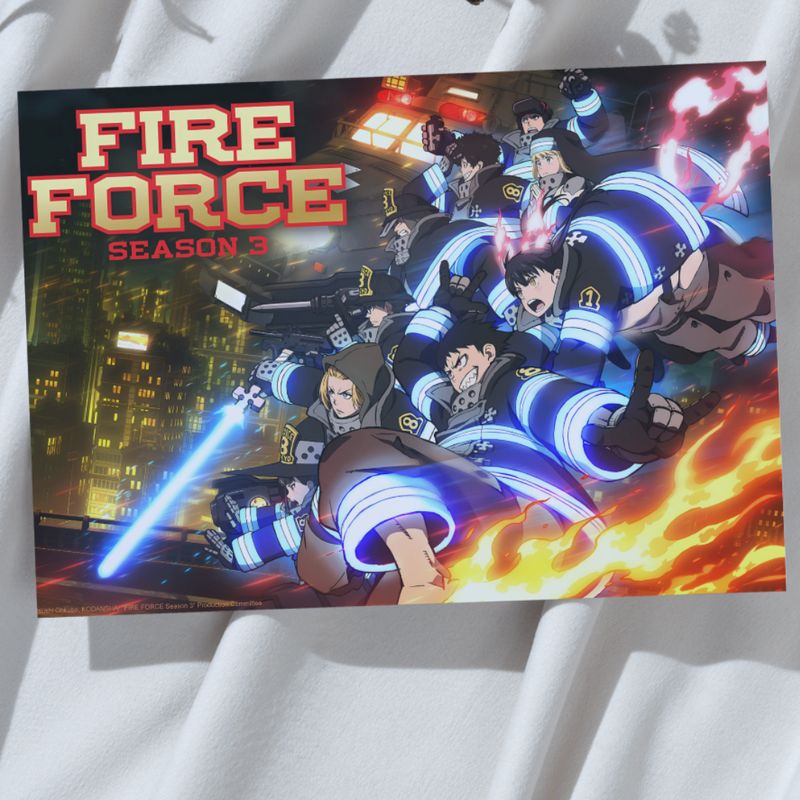 Fire Force A3 Poster!