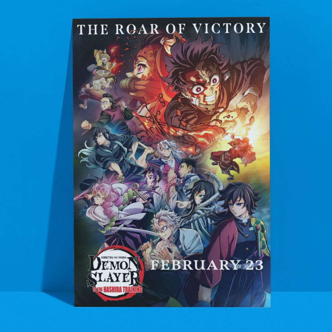 Demon Slayer - Ver-1 A3 Poster!