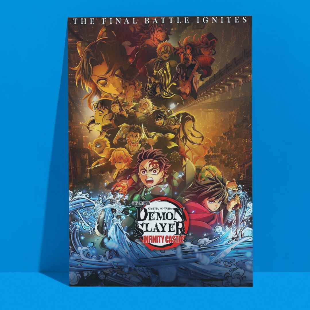 Demon Slayer - Ver-2 A3 Poster!