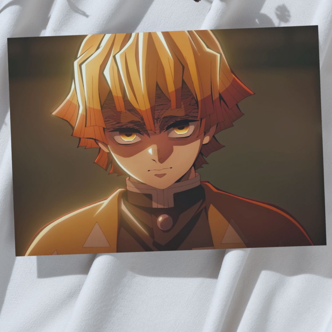 Demon Slayer - Zenitsu A3 Poster!