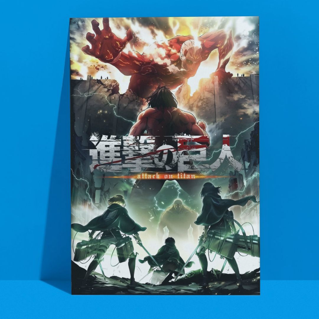 Attack On Titan Ver-1 A3 Poster!