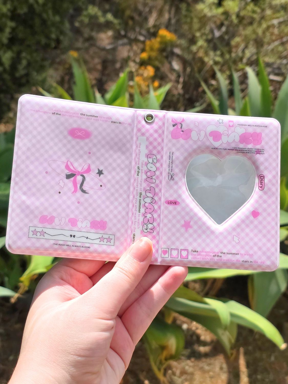Kawaii Pink Photocard Book!