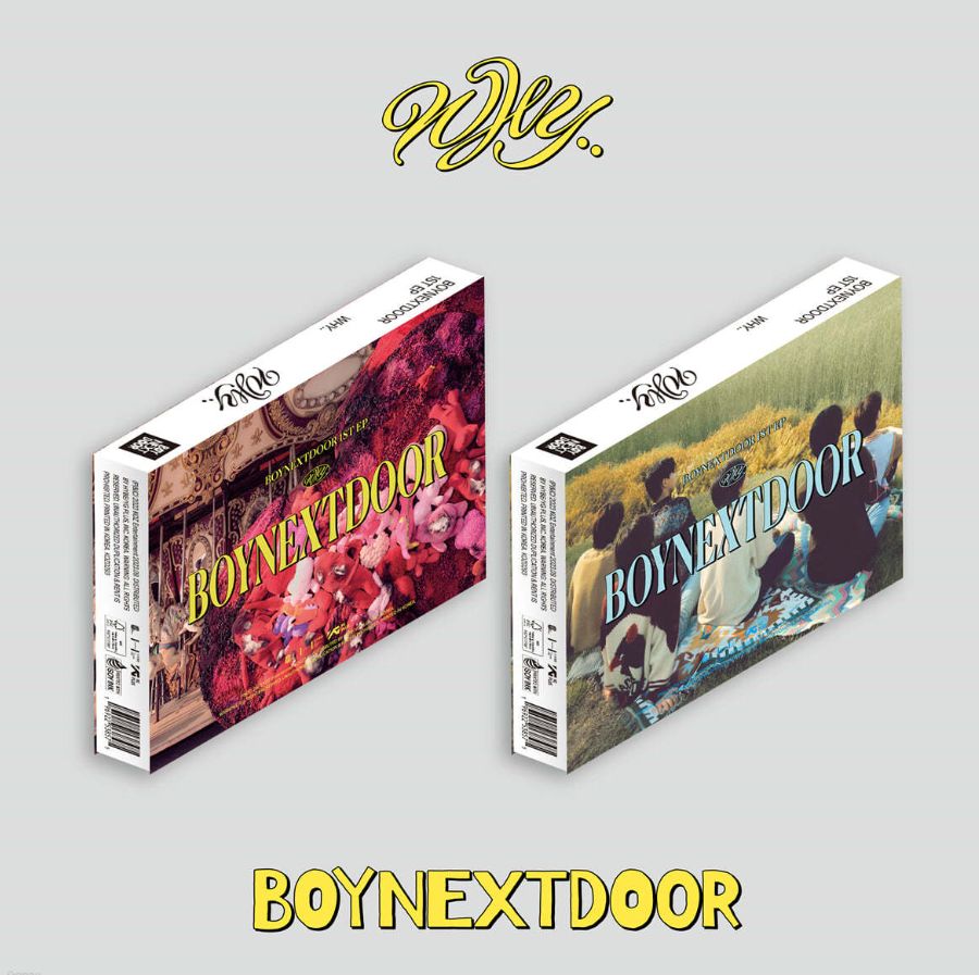 BOYNEXTDOOR - 1ST MINI ALBUM [WHY..] (2 TYPE Random)