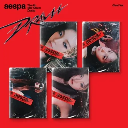 AESPA - [Drama] 4th Mini Album GIANT Version RANDOM Cover