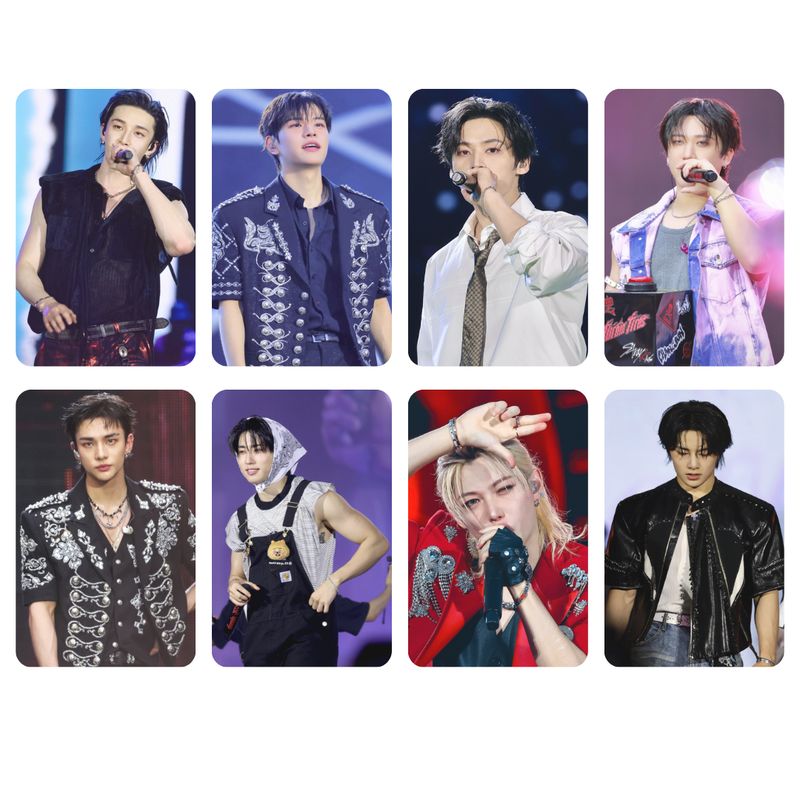 Stray Kids Dominate Concert Photocard Set!