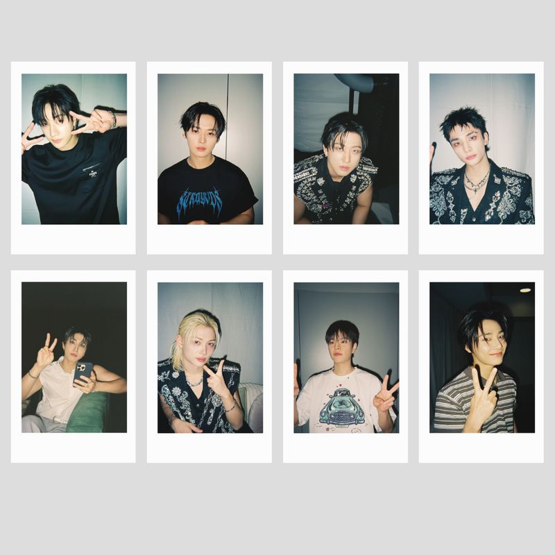 Stray Kids &#39;Behind the scenes photos of Stray Kids dominATE World Tour&#39;  Photocard Set!