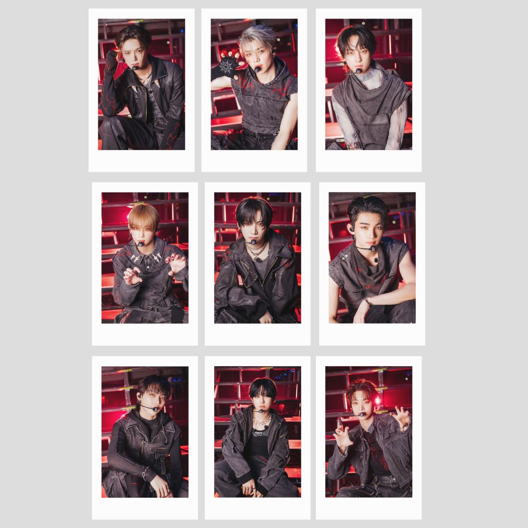 &amp;Team &#39;2025 &amp;TEAM CONCERT TOUR &#39;AWAKEN THE BLOODLINE&#39; in AICHI Behind Photo&#39; Polaroid Photocard Set!