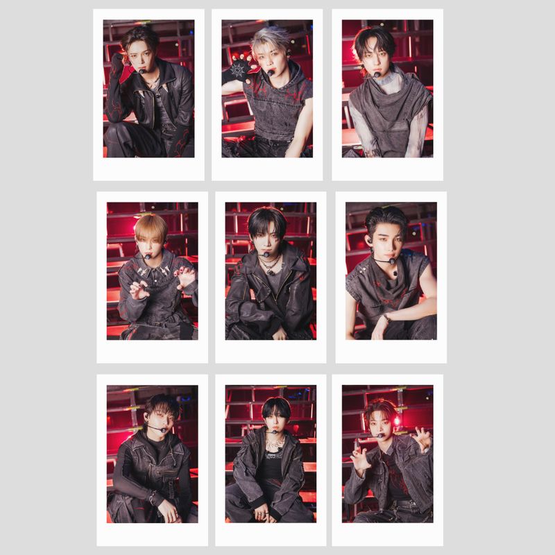 &amp;Team &#39;2025 &amp;TEAM CONCERT TOUR &#39;AWAKEN THE BLOODLINE&#39; in AICHI Behind Photo&#39; Polaroid Photocard Set!