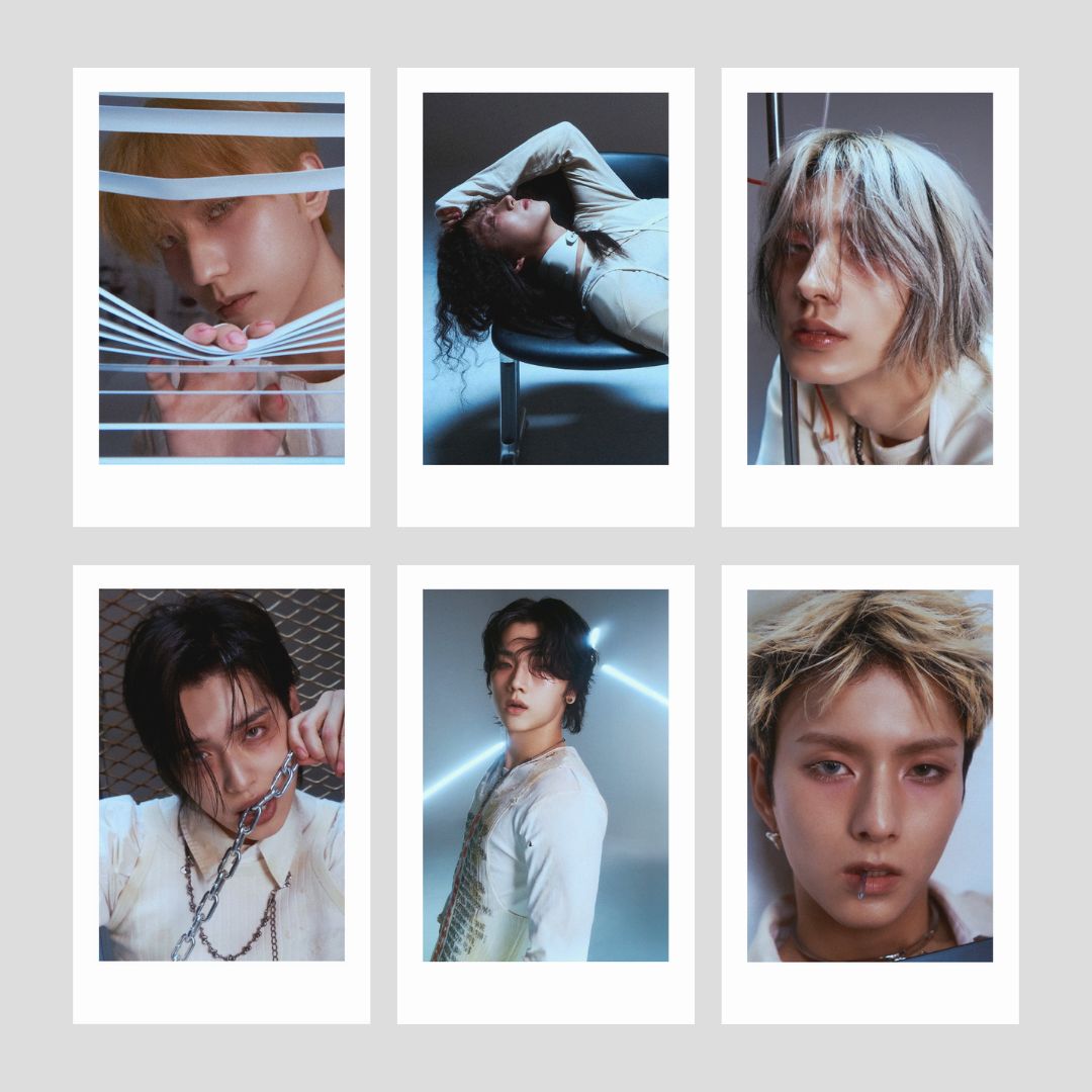 Xdinary Heroes &#39; &lt;FiRE (My Sweet Misery)&gt; : Distorted Love&#39; Polaroid Photocard Set!