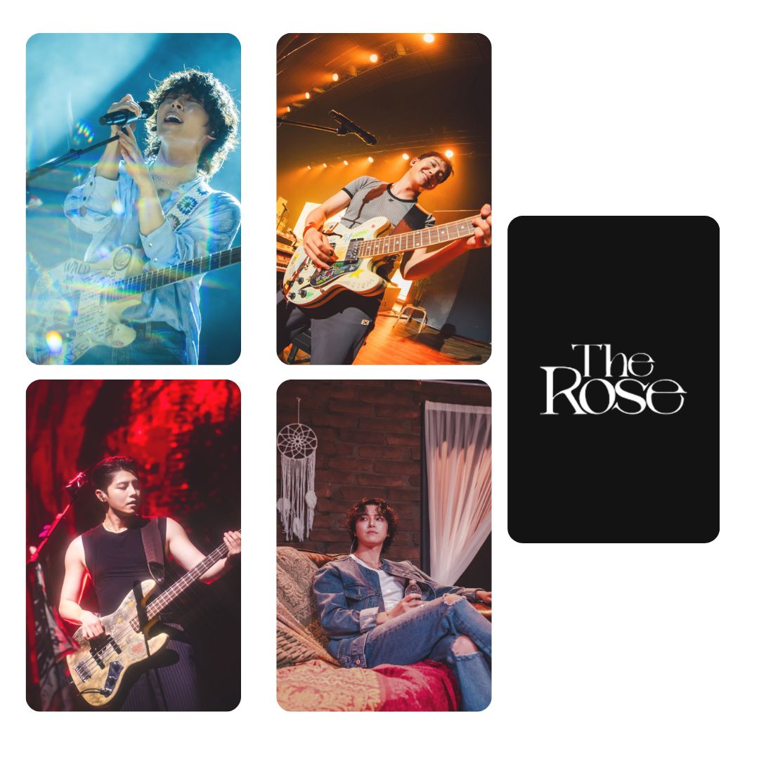 The Rose ‘[Once Upon A WRLD Tour the rose’ Photocard set!