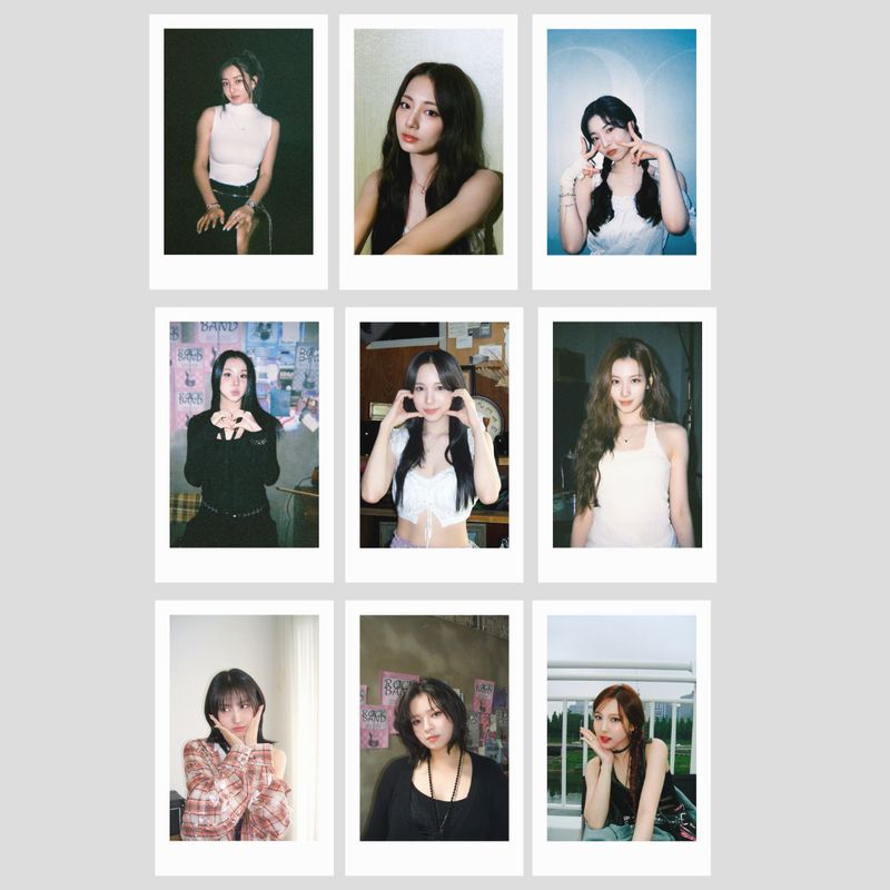 Twice &#39;TWICE JAPAN 6th ALBUM『ENEMY』&#39; Polaroid Photocard Set!