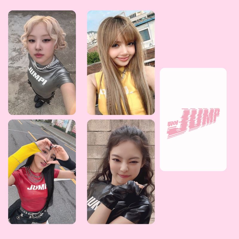 BlackPink ‘JUMP Selca’ Photocard set!