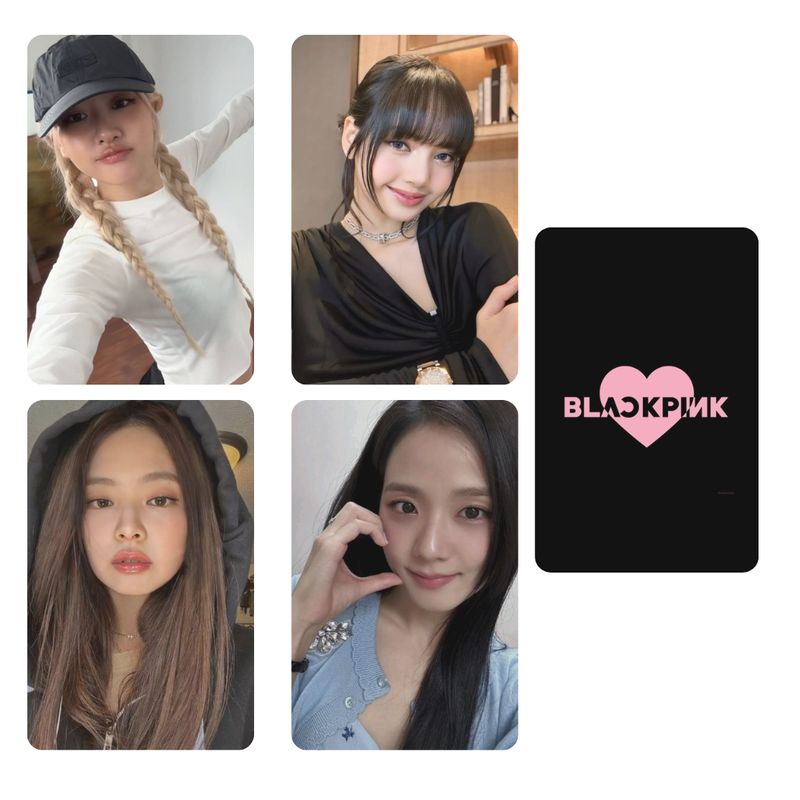 BlackPink ‘Random Selca’ Photocard set!