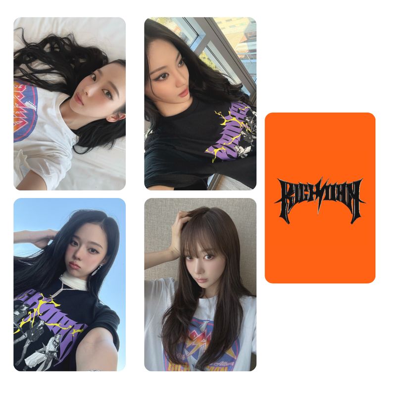 Aespa &#39; Rich Man ENERGY⚡️Ver-2&#39; Photocard Set!