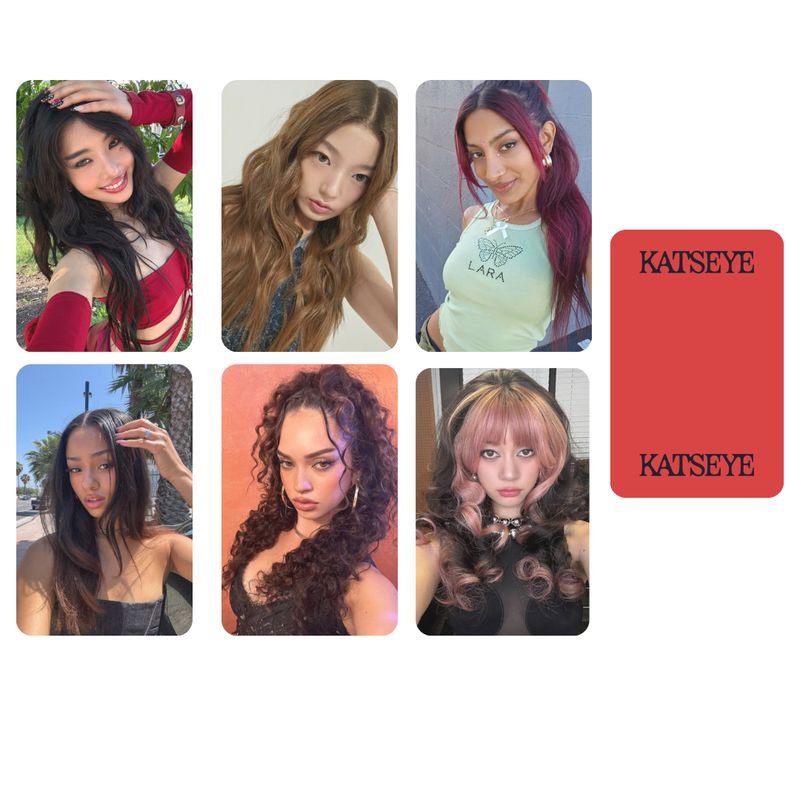 KATSEYE Selca Photocard Set!