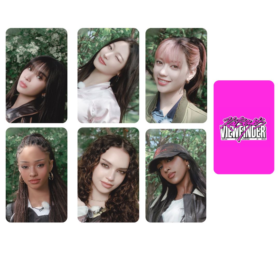KATSEYE &#39;KATSEYE&#39;S VIEWFINDER in Seoul&#39; Photocard Set!
