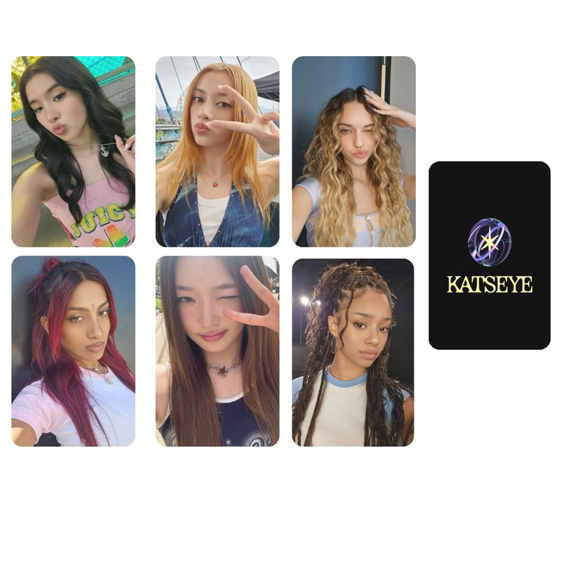 KATSEYE &#39;DEBUT Selca&#39; Photocard Set!