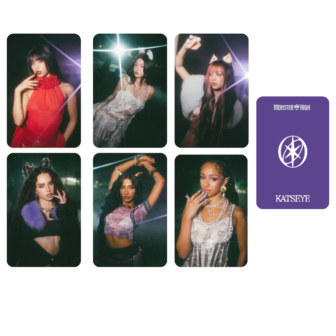 KATSEYE &#39;Katseye X Monster High&#39; Photocard Set!