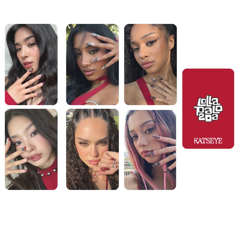 KATSEYE &#39;2025 Lollapalooza&#39; Photocard Set!