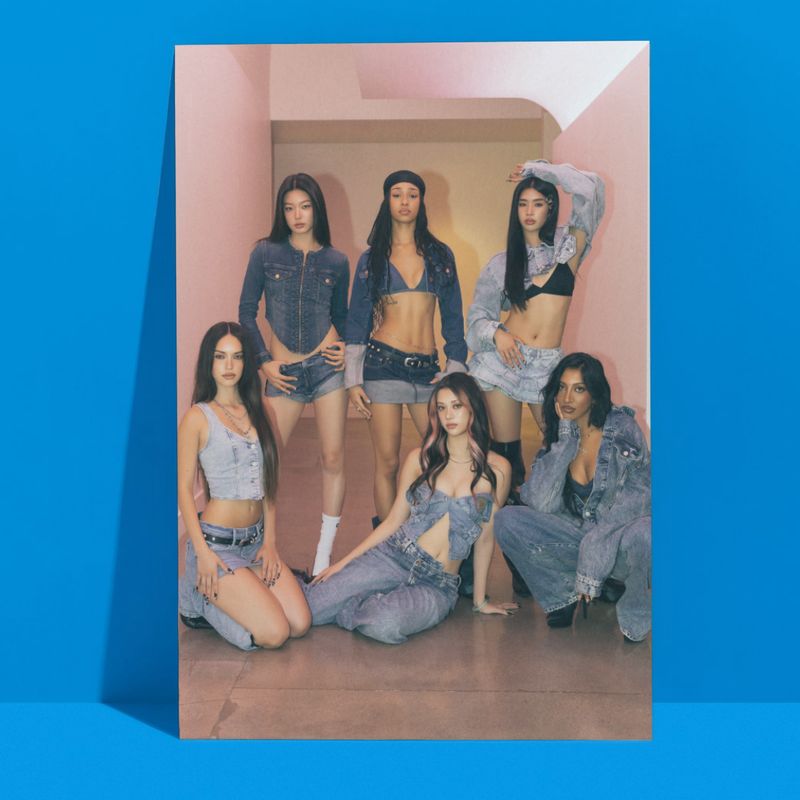 Katseye X Gap A3 Group Poster!