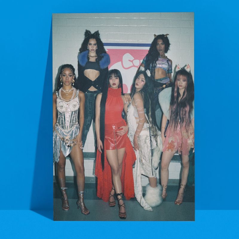Katseye X Monster High A3 Group Poster!