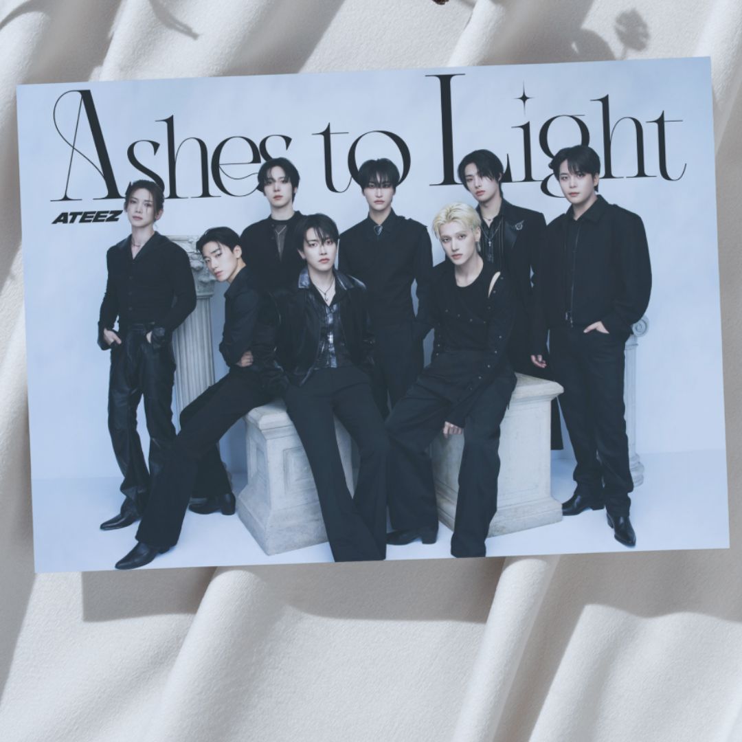 Ateez &#39;Ashes to Light&#39; A3 Group Poster!
