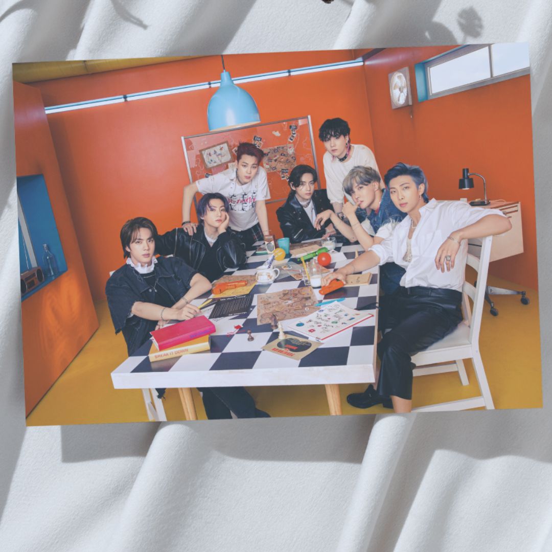 BTS &#39;Permission To Dance &amp; Butter Era&#39; A3 Group Poster!
