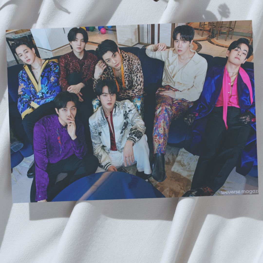 BTS &#39;Weverse Magazine&#39; A3 Group Poster!
