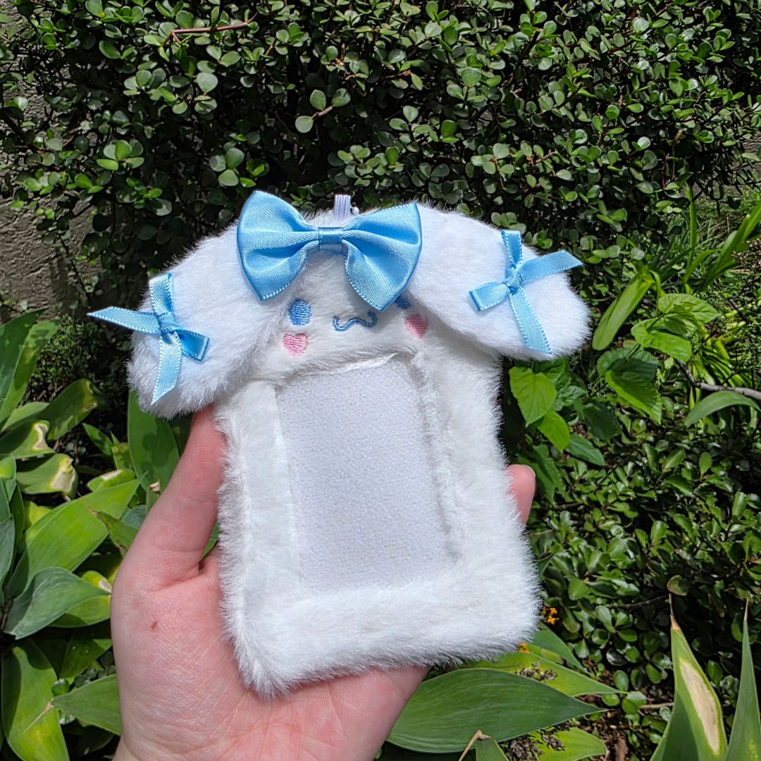 Cute Bow Fluffy Cinnamoroll &amp; My Melody  Photocard Holder!