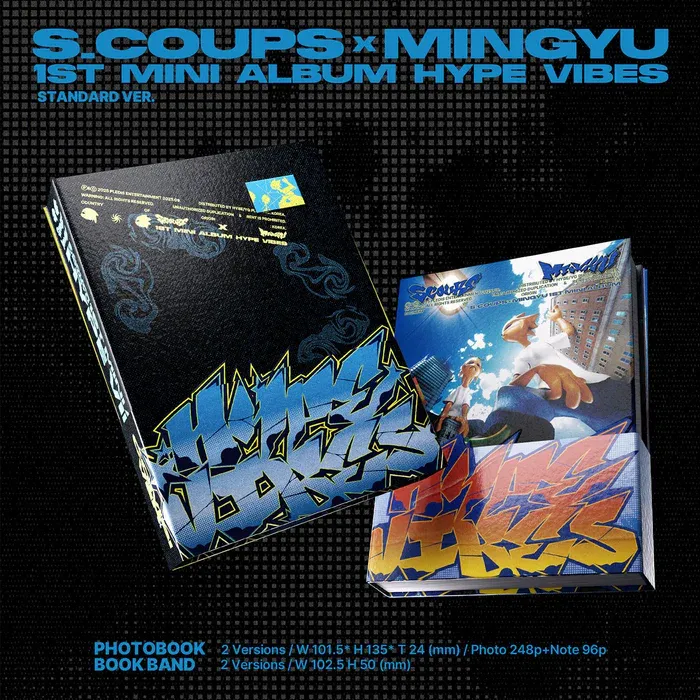 S.COUPS X MINGYU (SEVENTEEN) - [HYPE VIBES] 1st Mini Album