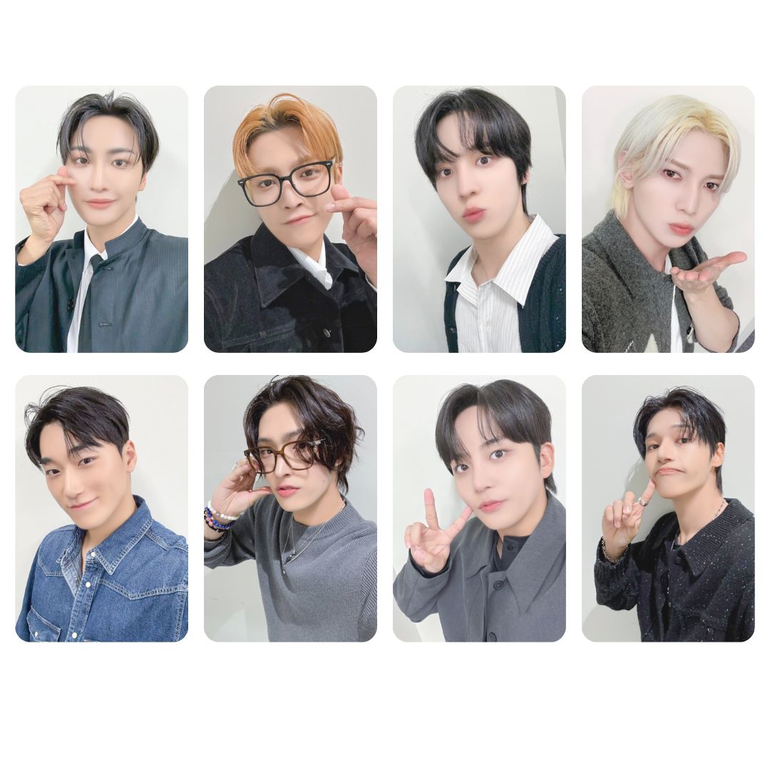 Ateez &#39;Update on TokToq with exclusive ATEEZ Selca Ver-1&#39; Photocard Set!