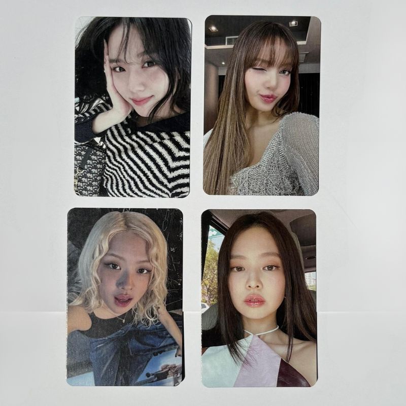 BlackPink 'Random Selca Ver-2' Photocard Set!