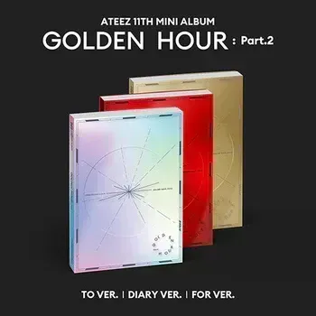 ATEEZ - GOLDEN HOUR : PART.2 11TH MINI ALBUM PHOTOBOOK RANDOM